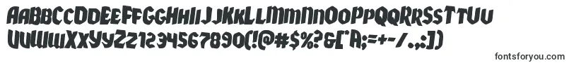 Xmasxpressrotate2-fontti – Alkavat X:lla olevat fontit