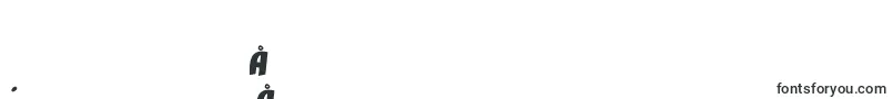 フォントXmasxpressrotate2 – 中国の文字（簡体字）