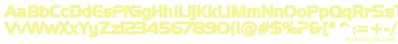 NewtowB Font – Yellow Fonts