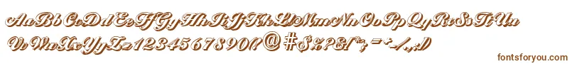 BallantinesshadowBlackRegular Font – Brown Fonts