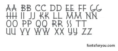 Czcionka Font Shui