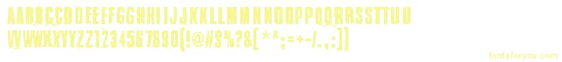 Blacklist Font – Yellow Fonts