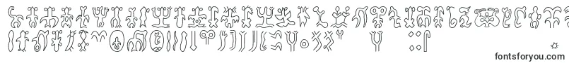 Шрифт Rongorongoa – шрифты, начинающиеся на R