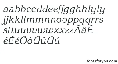 KingstonItalic font – frisian Fonts