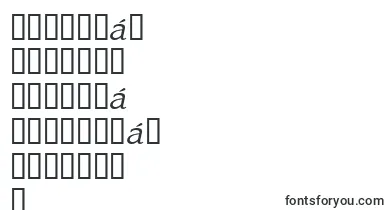 KingstonItalic font – burmese Fonts