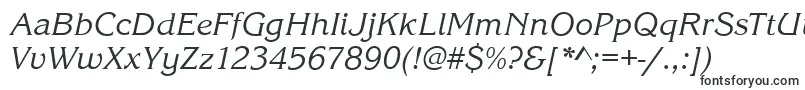 フォントKingstonItalic – Adobe Reader用のフォント