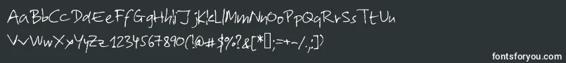 Lolo2 Font – White Fonts