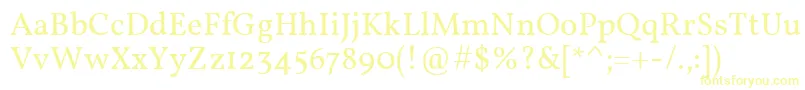 VollkornRegular Font – Yellow Fonts