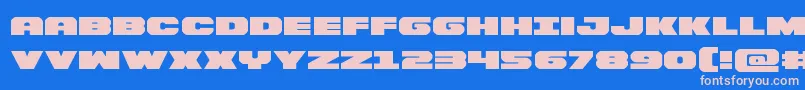 Más sobre la fuente Bummerexpand fuente Bummerexpand – Fuentes Rosadas Sobre Fondo Azul
