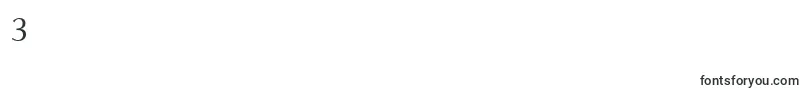 Шрифт MementoSmallcaps – шрифты цифры 3