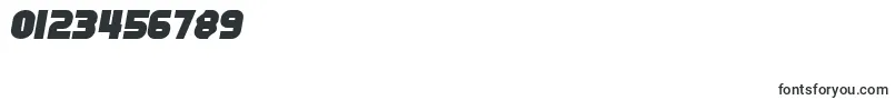 SfFortuneWheelItalic Font – Fonts for Numbers and Digits