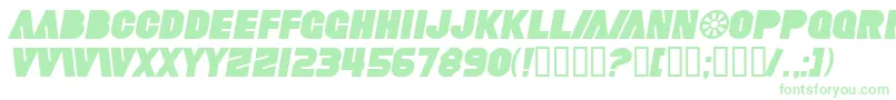 SfFortuneWheelItalic Font – Green Fonts