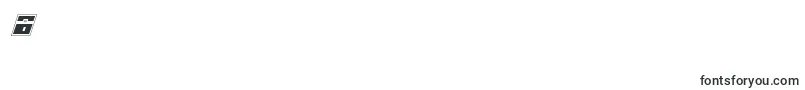 フォントMicronianlaacadi – フォント数字6