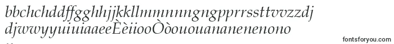 PaltonItalic-Schriftart – kreolische Schriften