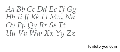 Обзор шрифта PaltonItalic