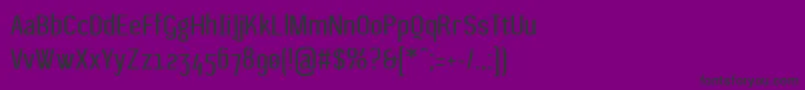 WagashisansBeta1 Font – Black Fonts on Purple Background