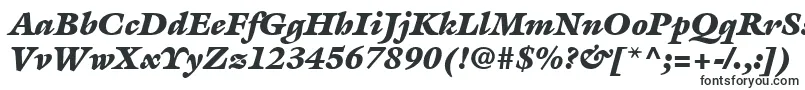 ItcGalliardLtUltraItalic-fontti – Järjestelmäfontit