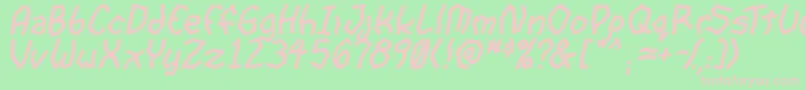 Más sobre la fuente GoonspectreTbsBold fuente GoonspectreTbsBold – Fuentes Rosadas Sobre Fondo Verde