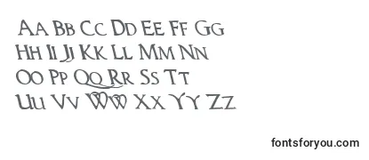 Woodgodleft Font