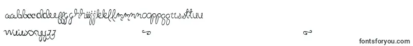 Шрифт LittleBlissBold – романтические шрифты
