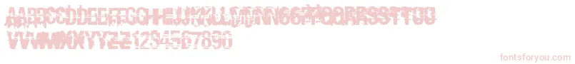 Andy ffy Font – Pink Fonts on White Background