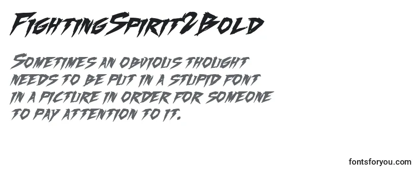 FightingSpirit2Bold Font