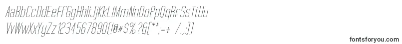 Шрифт TallFilmsExpandedOblique – лёгкие шрифты