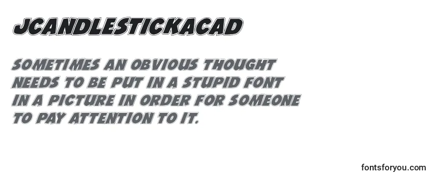 Jcandlestickacad Font