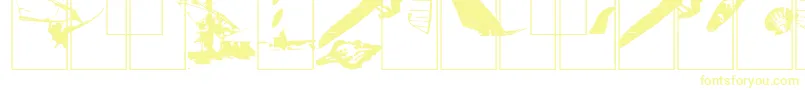 Weitere Informationen zur Surfbat-Schriftart Surfbat-Schriftart – Gelbe Schriften