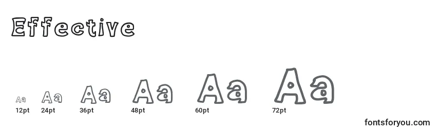 Effective Font Sizes