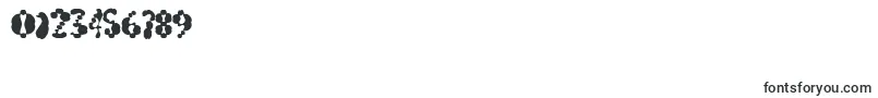 ElectrackSweet-Schriftart – Schriften für Zahlen und Nummern