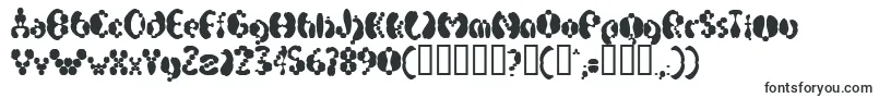 Шрифт ElectrackSweet – странные шрифты