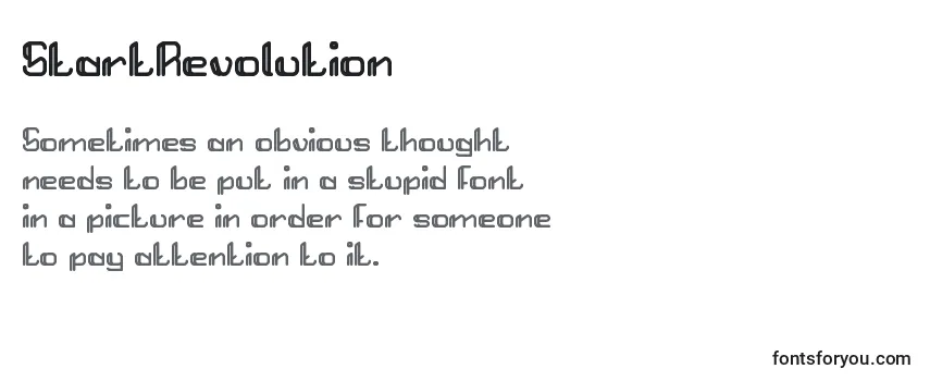 StartRevolution Font