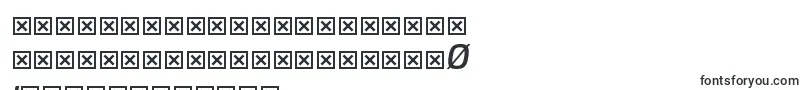 フォントExoSemibolditalic – シンディ文字