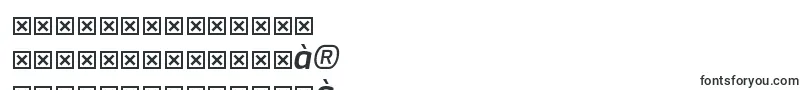 フォントExoSemibolditalic – タミル文字