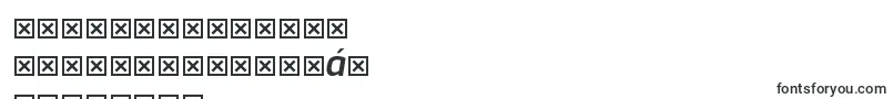 ExoSemibolditalic-Schriftart – khmerische Schriften