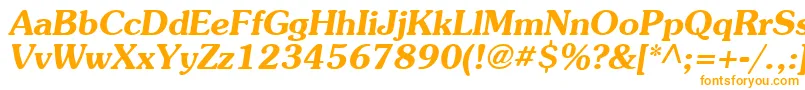 Agpresquire ffy Font – Orange Fonts on White Background