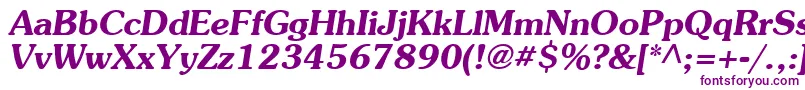 Agpresquire ffy Font – Purple Fonts on White Background