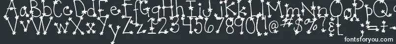 DjbItsFullOfStars Font – White Fonts