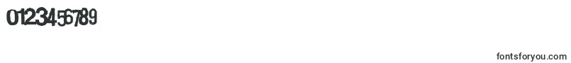 Boxpot1-Schriftart – Schriften für Zahlen und Nummern