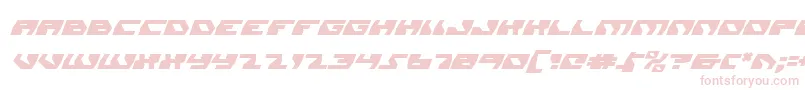 Daedalusi Font – Pink Fonts on White Background