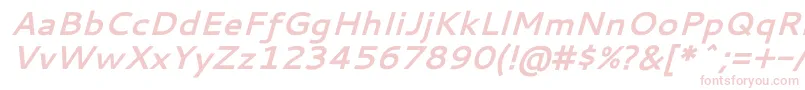 Cantarell Font – Pink Fonts on White Background