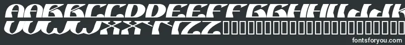 Czcionka NuShto – białe czcionki
