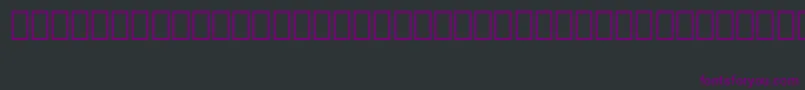 Шрифт MedinaLtBtBold – фиолетовые шрифты на чёрном фоне