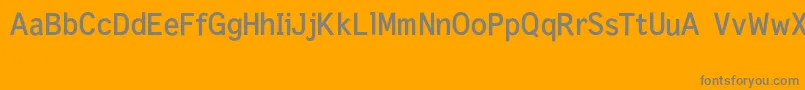More about Calculative Font Calculative Font – Gray Fonts on Orange Background