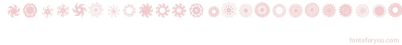 Ladoodles6 Font – Pink Fonts on White Background