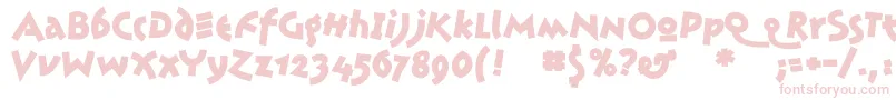 JonasBold Font – Pink Fonts