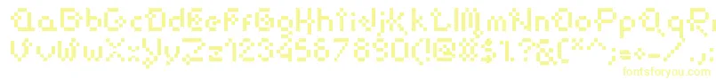 FlowerPixellowzz Font – Yellow Fonts