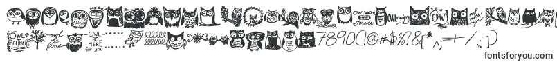 Owlmazing Font – Animal Fonts