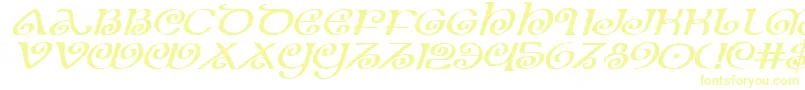 TheShireExpandedItalic Font – Yellow Fonts